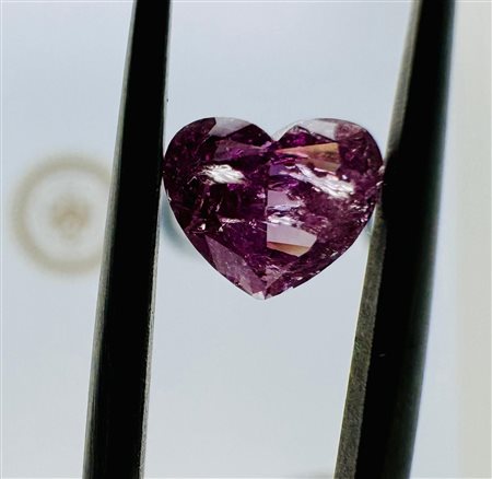 DIAMANTE 0,83 CT VIOLA ROSA - GIA - EY40708