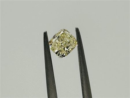 DIAMANTE 0,9 CARATI GIALLO CHIARO - SI2 - UD30117-1