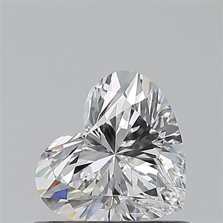 DIAMANTE 0,50 CT D VVS1 - TAGLIO CUORE - CERTIFICATO GIA - CL201