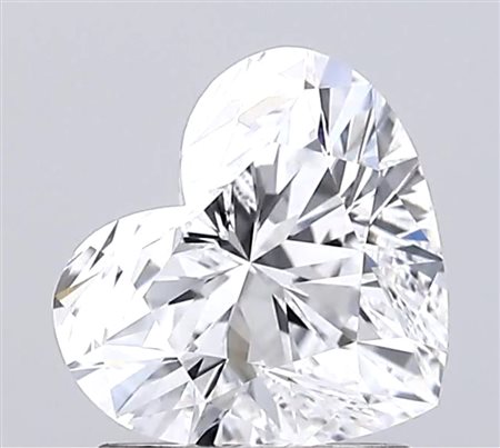 DIAMANTE 1,58 CT D IF- LAB GROWN – TAGLIO CUORE -  CL244