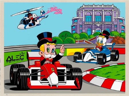 ALEC MONOPOLY - ANDON ALEC New York 1986 "Monaco F1"