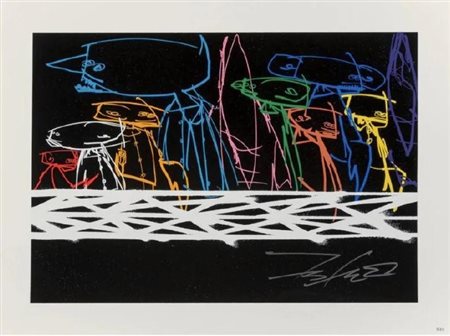 FUTURA 2000 - MCGURR LEONARD HILTON New York 1955 "Community black"