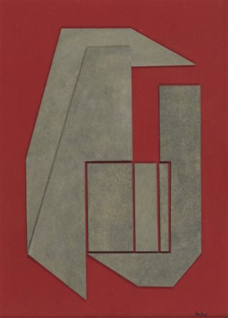 Gualtiero Nativi, Rilievo fondo rosso 1980