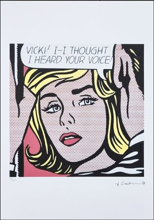 LICHTENSTEIN ROY New York 1923 - 1997 "Senza titolo"