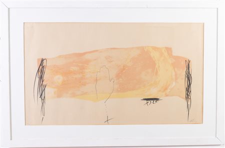 Antoni Tapies (Barcellona 1923 - 2012), “Nocturn matinal”, 1970.