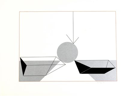 Iginio Balderi (Pietrasanta 1934 - Milano 2005), “Senza titolo”, 1972.