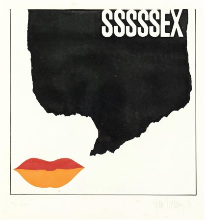 Gian Butturini (1935-2006), “Sssssex”, 1971.