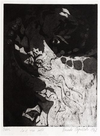 Riccarda Pagnozzato (Venezia 1928), “Sul tuo volto”, 1967.