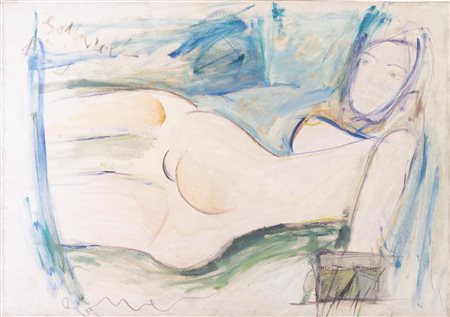 Tonino Gottarelli (Imola 1920 - 2007), “Nudo femminile”, 1971.