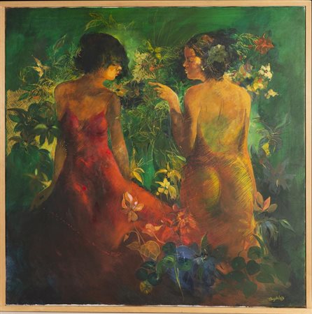 Angelo Tassi (Bologna 1937 – 2024), “Tahitiane”.