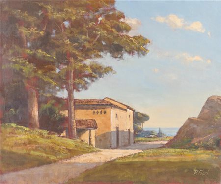 Piero Fiori (Bologna 1947), “La strada verso il mare”.