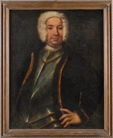 Maestro del XVIII secolo. Ritratto di gentiluomo.