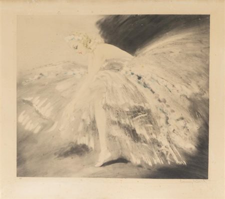 Louis Icart (Tolosa 1888 - Parigi 1950). Fairy dancer, 1939.