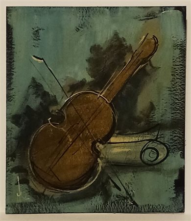 Pittore del XX secolo. Violino.