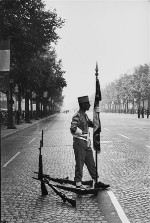 Henri Cartier-Bresson (1908-2004)  - 14th of July Parade, Paris, 1969