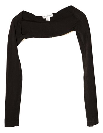 Dolce & Gabbana SLEEVED SHRUG Description: Shrug with sleeves in black...