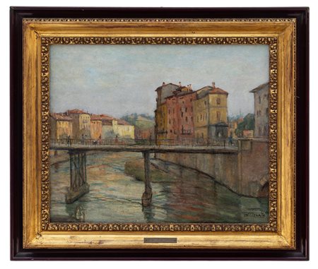 Giuseppe Menato - Ponte degli Angeli a Vicenza