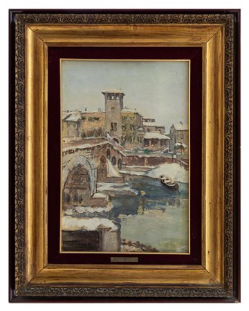 Giuseppe Menato - Ponte Pietra a Verona 