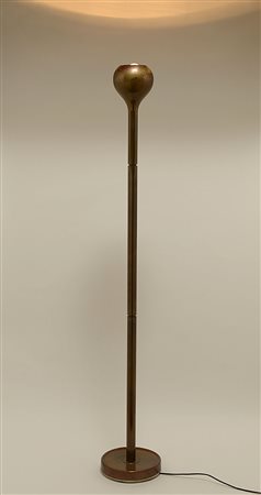 A floor lamp A floor lamp, Luminator, 1930&#39;s&nbsp;A burnished brass floor...