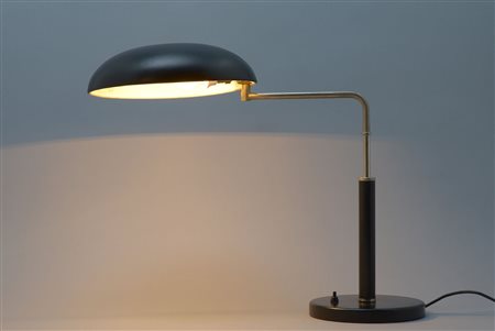 A metal table lamp Belmag&nbsp;Zurich, table lamp by&nbsp;Alfred&nbsp;Muller,...