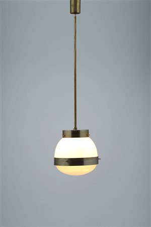 A ceiling suspension lamp Artemide, Delta lamp by&nbsp;Sergio Mazza, 1960Lamp...