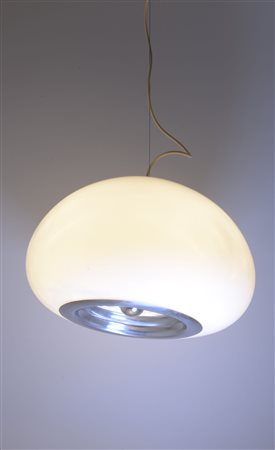 A glass suspension ceiling lamp Flos, Black &amp; White lamp by&nbsp;Achille...