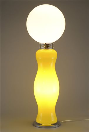 A floor lamp &nbsp;Mazzega, blown glass lamp by Carlo&nbsp;Nason, Venice...