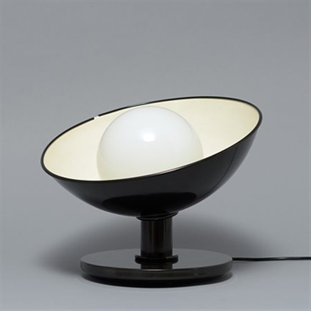 A satellite dish-shaped table lamp Francesconi, Dulcinea model...