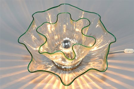A Murano glass table lamp Vetreria Vistosi, &#39;Galea&#39; lamp...
