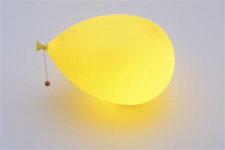 A wall or ceiling lamp &nbsp;Bilumen, a balloon-shaped applique or ceiling...