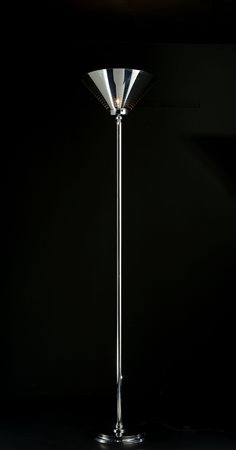 A chrome-finished floor lamp Enea Bracciali, Light machine, &#39;Eve&#39;...