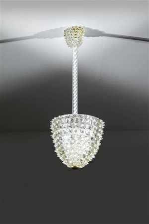 ERCOLE BAROVIER<BR>Lampadario a sospensione