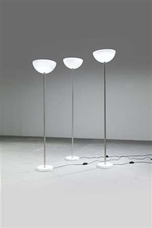 ACHILLE CASTIGLIONI<BR>Set di tre lampade da terra mod. Papavero