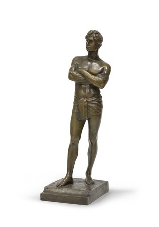 BRONZO APOLLO INIZI NOVECENTO