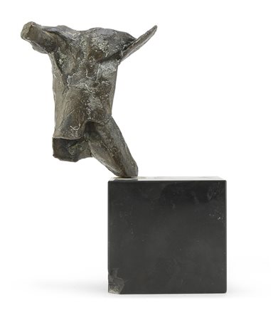 TORSO DI ATLETA IN BRONZO DEL NOVECENTO