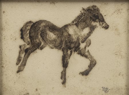 DISEGNO CAVALLO DI RENATO BROZZI