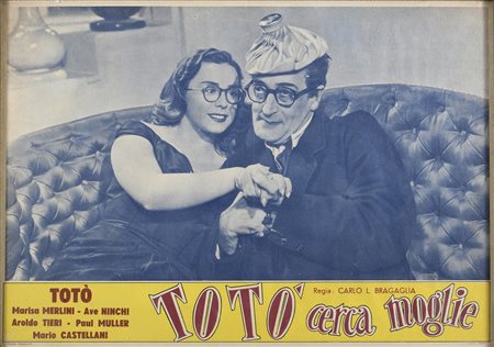 MANIFESTO DEL FILM TOTÓ CERCA MOGLIE