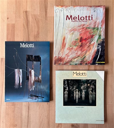 FAUSTO MELOTTI - Lotto unico di 3 cataloghi