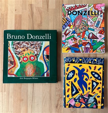 BRUNO DONZELLI - Lotto unico di 3 cataloghi