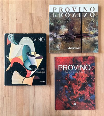 SALVATORE PROVINO - Lotto unico di 3 cataloghi