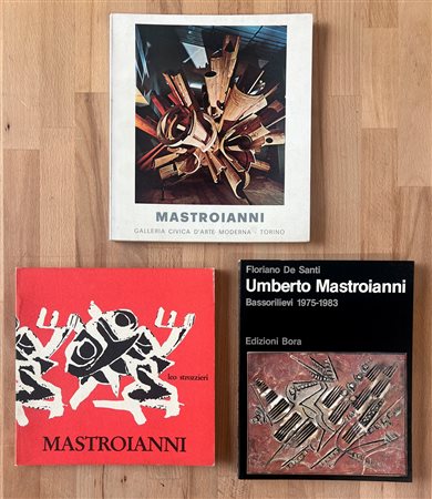 UMBERTO MASTROIANNI - Lotto unico di 3 cataloghi