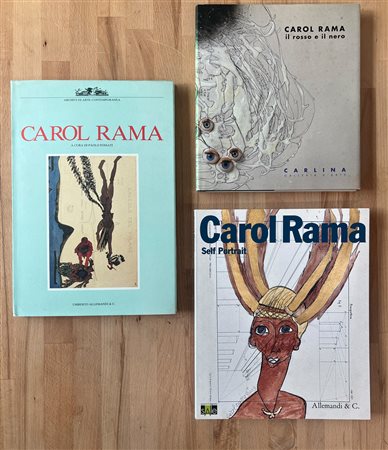 CAROL RAMA - Lotto unico di 3 cataloghi