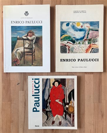 ENRICO PAULUCCI - Lotto unico di 3 cataloghi