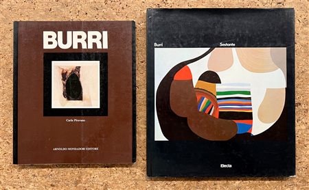 ALBERTO BURRI - Lotto unico di 2 cataloghi