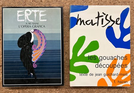 HENRY MATISSE E ERTÉ - Lotto unico di 2 cataloghi