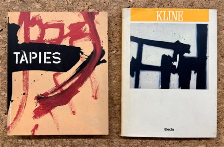 FRANZ KLINE E ANTONI TÀPIES - Lotto unico di 2 cataloghi