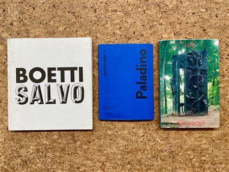 PALADINO, BOETTI E SALVO - Lotto unico di 3 cataloghi