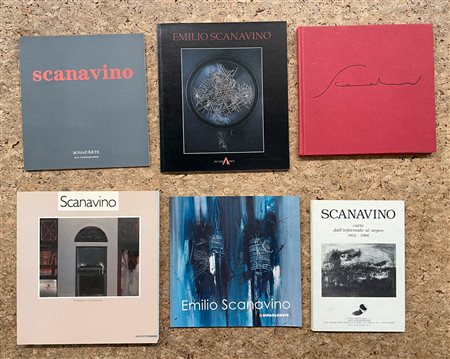 EMILIO SCANAVINO - Lotto unico di 6 cataloghi