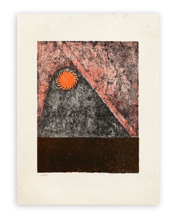 RUFINO TAMAYO (1899-1991) - Amanecer en el delta del Paranà, 1972