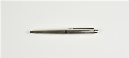 PENNA A SFERA, COLUMBUS, ARGENTO 925/1000 penna a sfera con decorazione...